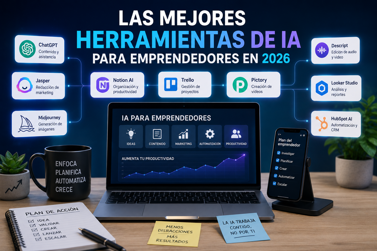 Herramientas de IA para emprendedores